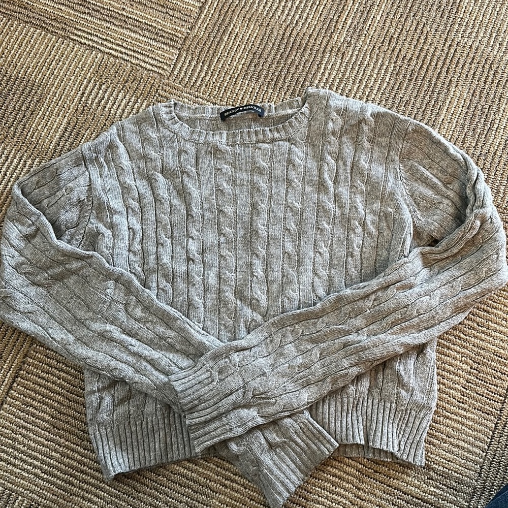 Brandy Melville Cable Knit Sweater